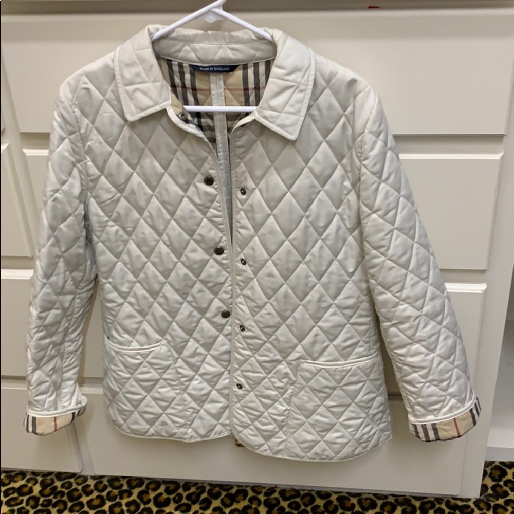 Burberry quilted coat